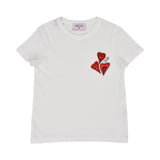 Emilio Pucci Kids Girl's Ivory T-shirt