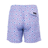 Empire Lines Men's Purple Swimming Short