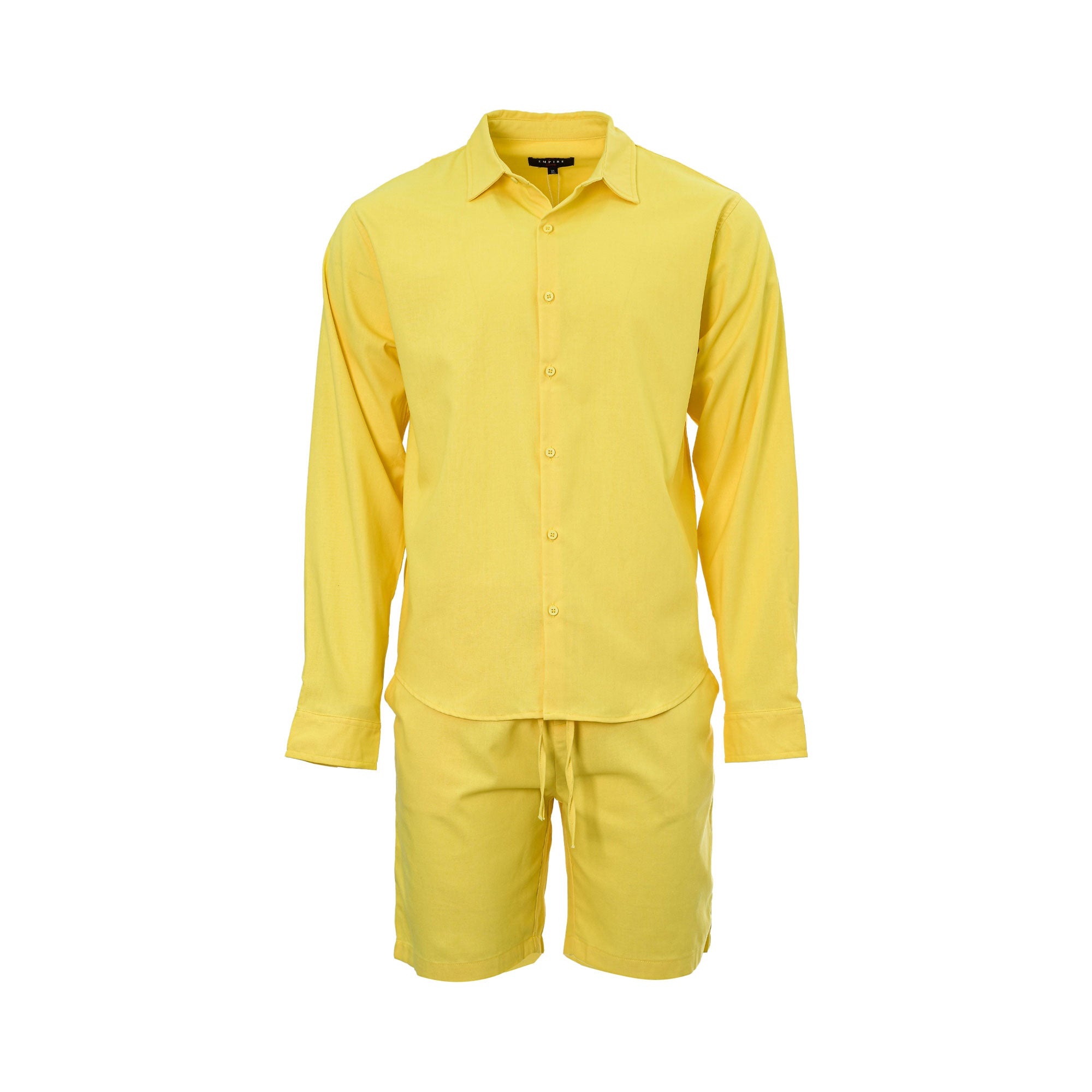 Empire Lines Men's Yellow Set of Short & Shirt | All Clothing | FYFL | GCC | Men | Mens | Mens Fashion | Shirts & T-Shirts | Trousers & Shorts Empire Lines Men's Yellow Set of Short & Shirt | All Clothing | FYFL | GCC | Men | Mens | Mens Fashion | Shirts & T-Shirts | Trousers & Shorts
