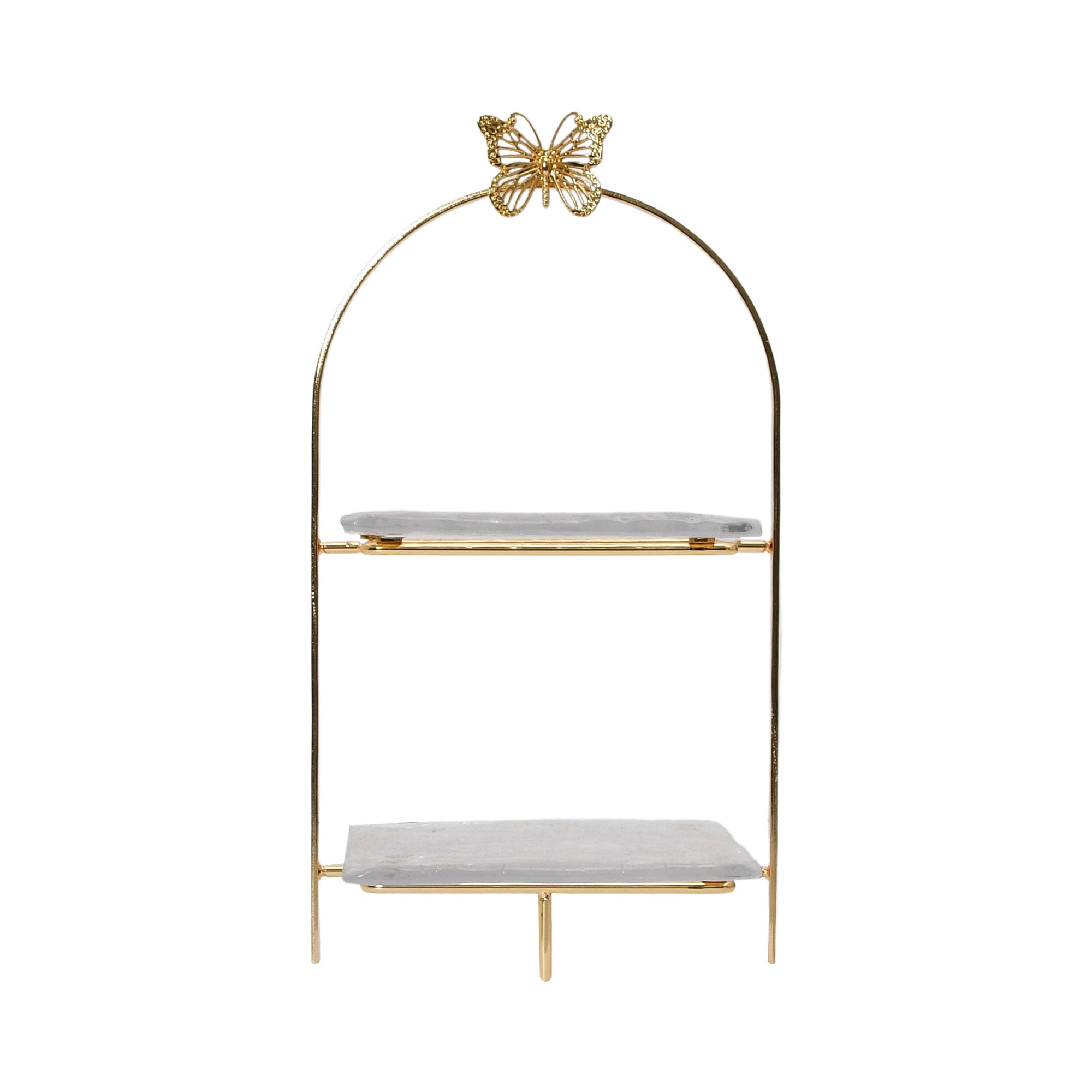 ELE 4PM Two-Tiered Glass and Gold Serving Stand | Cake Stand | Glassware | Home and Furniture Home | Home and Furniture Home Table Top ELE 4PM Two-Tiered Glass and Gold Serving Stand | Cake Stand | Glassware | Home and Furniture Home | Home and Furniture Home Table Top