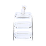 Ele 4PM Two-Tiered Rainbow-Design Serving Stand
