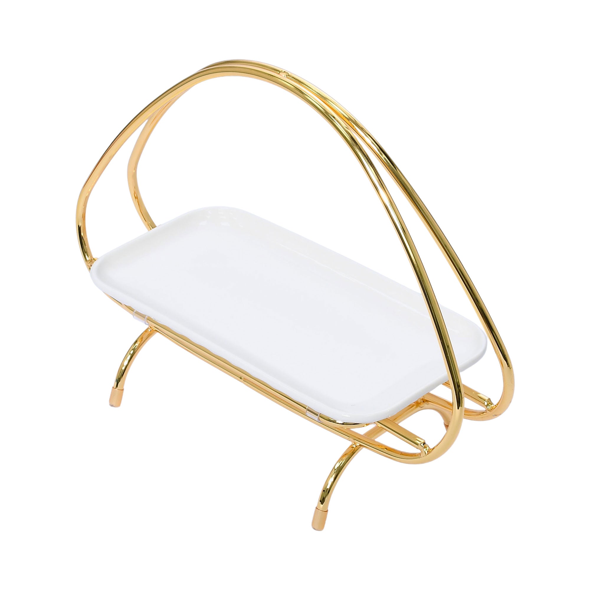 ELE 4PM Grand Tiered Cake Stand (Available in Gold and Silver) | Home and Furniture Home | Home and Furniture Home Table Top | Tray | Trays ELE 4PM Grand Tiered Cake Stand (Available in Gold and Silver) | Home and Furniture Home | Home and Furniture Home Table Top | Tray | Trays