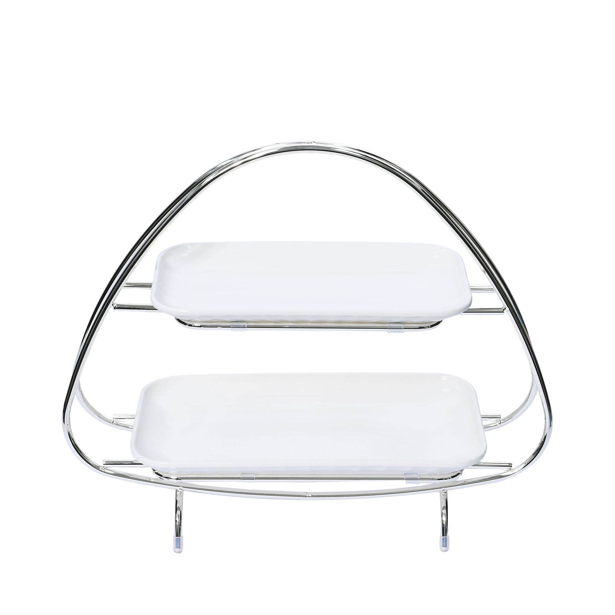 Ele 4PM Modern Two-Tiered Serving Stand | Home and Furniture Home | Home and Furniture Home Table Top | Tray | Trays Ele 4PM Modern Two-Tiered Serving Stand | Home and Furniture Home | Home and Furniture Home Table Top | Tray | Trays