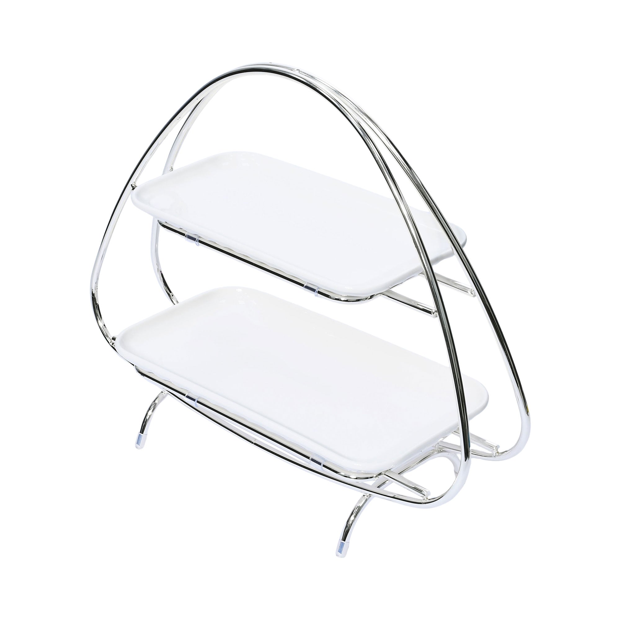 Ele 4PM Modern Two-Tiered Serving Stand | Home and Furniture Home | Home and Furniture Home Table Top | Tray | Trays Ele 4PM Modern Two-Tiered Serving Stand | Home and Furniture Home | Home and Furniture Home Table Top | Tray | Trays