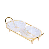 ELE 4PM Elegant Nuts Stand / Serving Tray (Available in Gold and Silver)