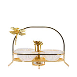 Ele 4PM Glass Serving Set Stand