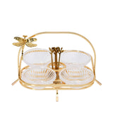 Ele 4PM Glass Serving Set Stand