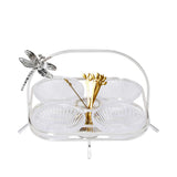 Ele 4PM Glass Serving Set Stand