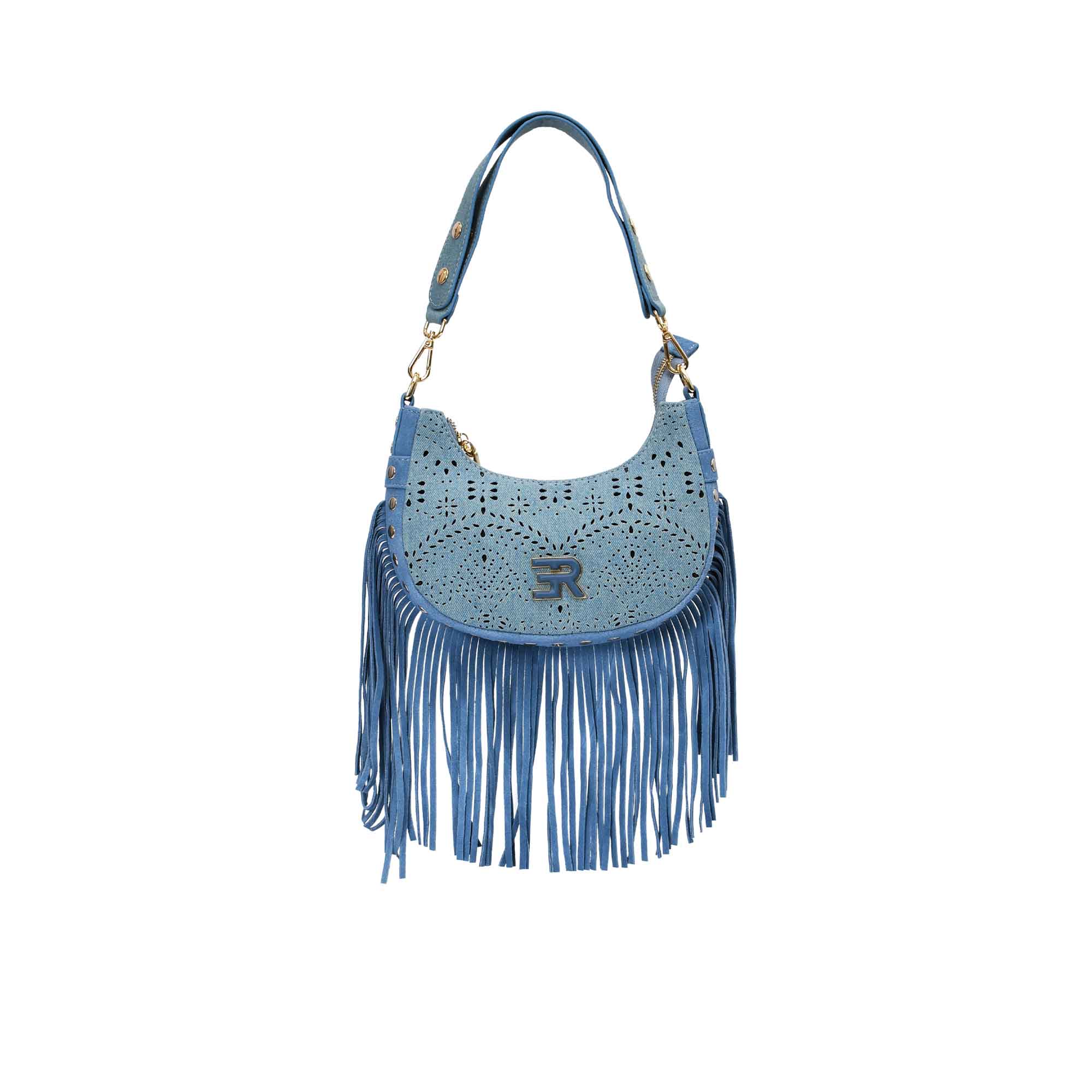 Ermanno Firenze Women's Medium Denim Blue Shoulder Bag | Bag | Bags | departure-to-desk | new-season-2025 | Shoulder Bag | Women | Women All Bags | Womens Ermanno Firenze Women's Medium Denim Blue Shoulder Bag | Bag | Bags | departure-to-desk | new-season-2025 | Shoulder Bag | Women | Women All Bags | Womens