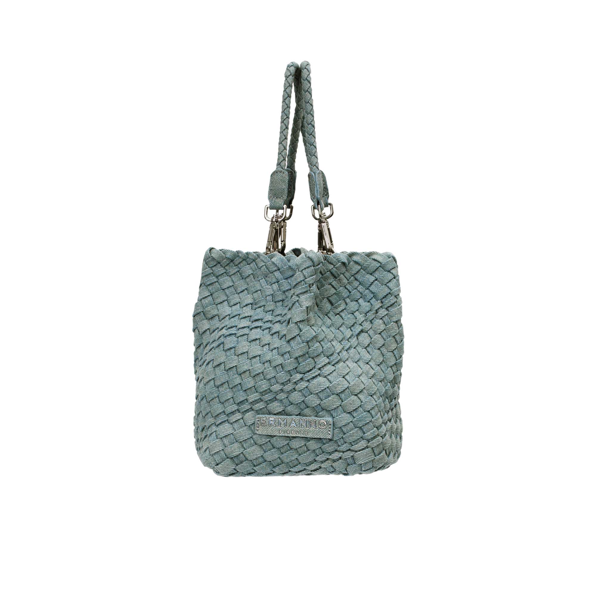 Ermanno Firenze Women's Medium Denim Blue Tote Bag | Bag | Bags | departure-to-desk | new-season-2025 | Tote Bag | Women | Women All Bags | Womens Ermanno Firenze Women's Medium Denim Blue Tote Bag | Bag | Bags | departure-to-desk | new-season-2025 | Tote Bag | Women | Women All Bags | Womens