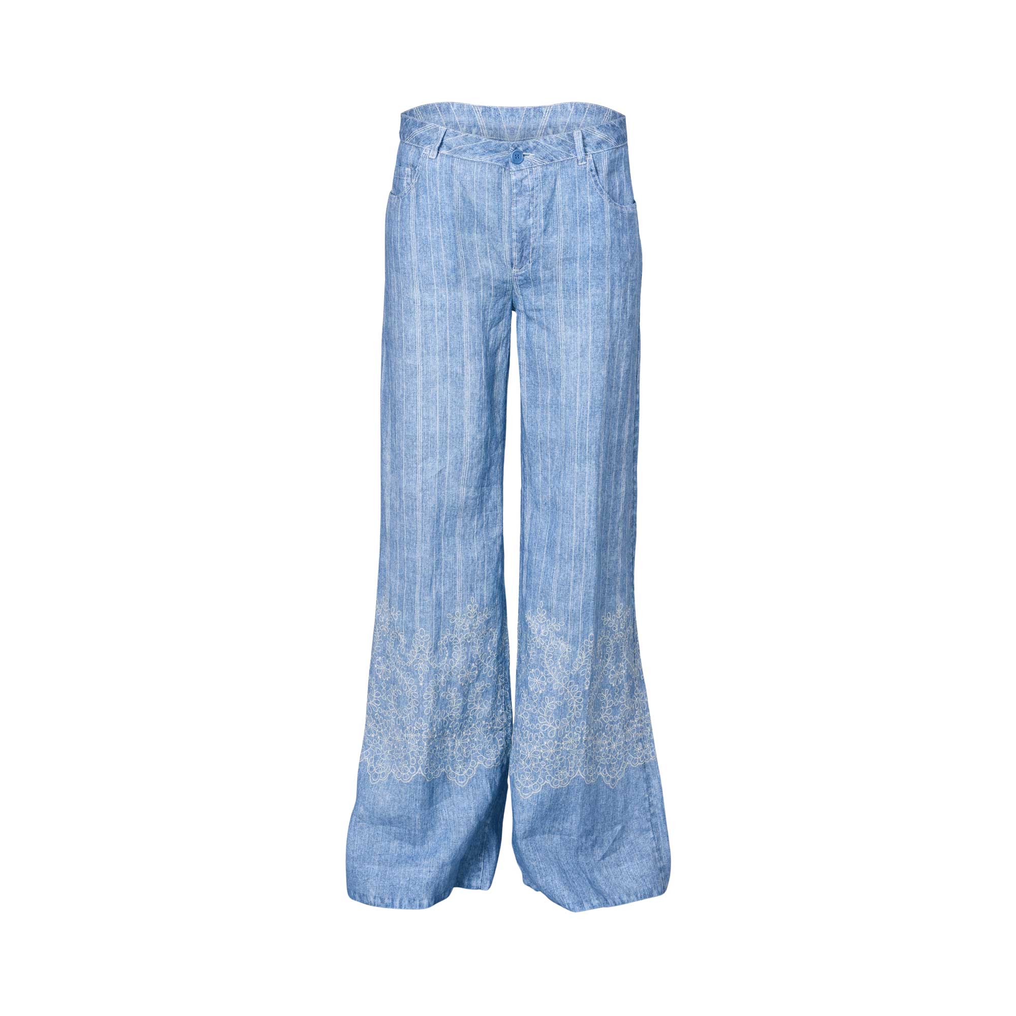 Ermanno Firenze Women's Light Blue Wide Leg Jeans | Denim | Women | Women All Clothing | Women All Clothing Denim | Womens | Womens Fashion Ermanno Firenze Women's Light Blue Wide Leg Jeans | Denim | Women | Women All Clothing | Women All Clothing Denim | Womens | Womens Fashion