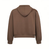 Ermanno Firenze Women's Lace-Applique Zip-Up Hoodie