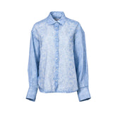 Ermanno Firenze Women's Light Blue Shirt
