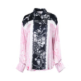 Ermanno Firenze Women's Light Pink & Black Shirt