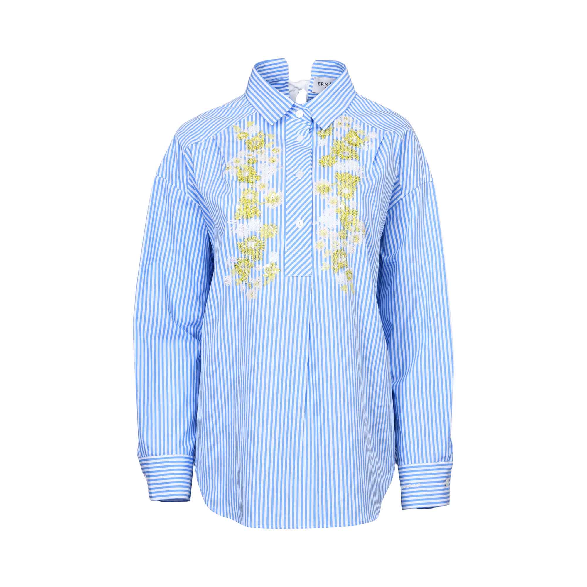 Ermanno Firenze Women's Sky Blue & White Shirt | Clothing | departure-to-desk | new-season-2025 | Shirt | Shirts | Women | Women All Clothing | Women All Clothing Shirts & Blouses | Womens | Womens Fashion Ermanno Firenze Women's Sky Blue & White Shirt | Clothing | departure-to-desk | new-season-2025 | Shirt | Shirts | Women | Women All Clothing | Women All Clothing Shirts & Blouses | Womens | Womens Fashion