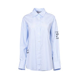 Ermanno Firenze Women's Sky Blue Shirt