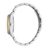 Esprit Men's Yellow Dial Silver Watch