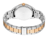 Esprit Men's Brown Dial Silver Rose Gold Watch