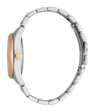 Esprit Men's Brown Dial Silver Rose Gold Watch