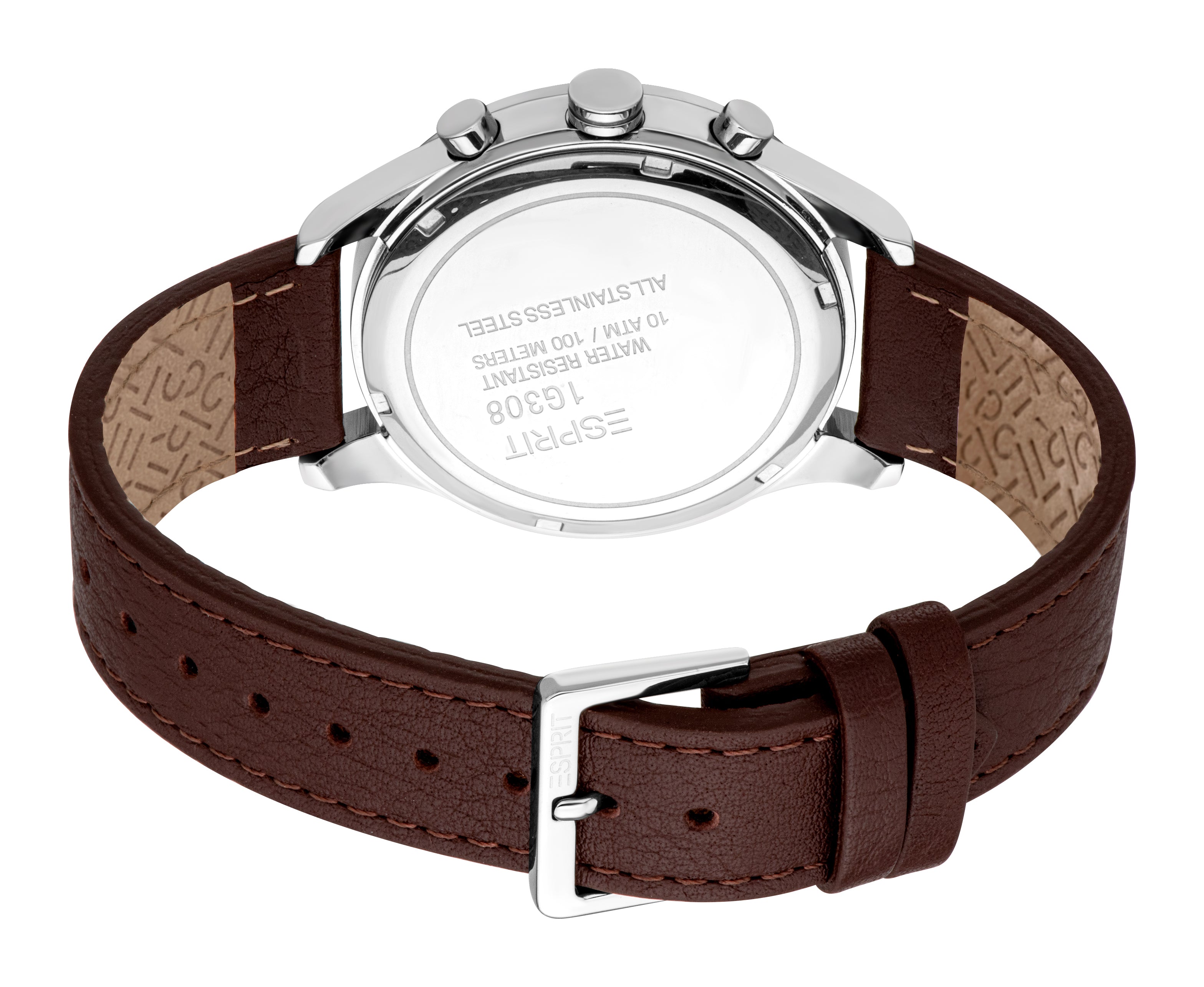 Esprit Logan Men's Black Dial Brown Leather Strap Watch | Fashion Watches | Men | Mens | Mens Watches | Watch | Watches Esprit Logan Men's Black Dial Brown Leather Strap Watch | Fashion Watches | Men | Mens | Mens Watches | Watch | Watches