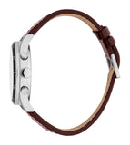 Esprit Logan Men's Black Dial Brown Leather Strap Watch