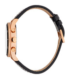 Esprit Men's Chronograph Rose Gold & Black Watch