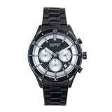 Esprit Chronograph Gents Watch with Black Stainless Steel Bracelet and Dual-Tone Dial