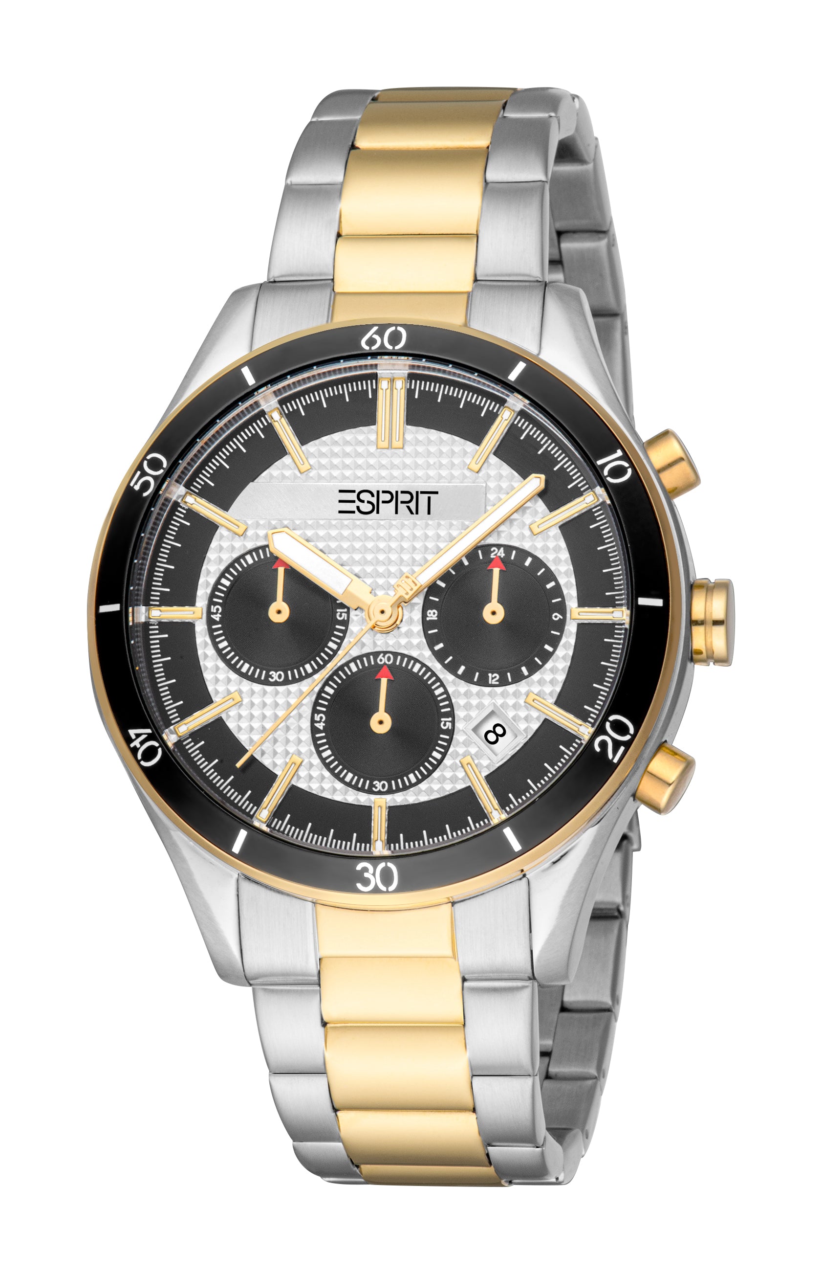 Esprit Gents Two-Tone Chronograph Watch with Steel Bracelet | departure-to-desk | Fashion Watches | GCC | Men | Men Eid26 | Mens | Mens Watches | new-season-2025 | Watch | Watches Esprit Gents Two-Tone Chronograph Watch with Steel Bracelet | departure-to-desk | Fashion Watches | GCC | Men | Men Eid26 | Mens | Mens Watches | new-season-2025 | Watch | Watches