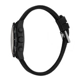 Esprit Moon Gents Chronograph  Black with Grey Dial Black Case Black Silicone Starp Watch