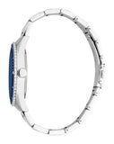Esprit Waylon Men’s Stainless Steel Watch – Blue Dial, Date Display, 10 ATM Water Resistant
