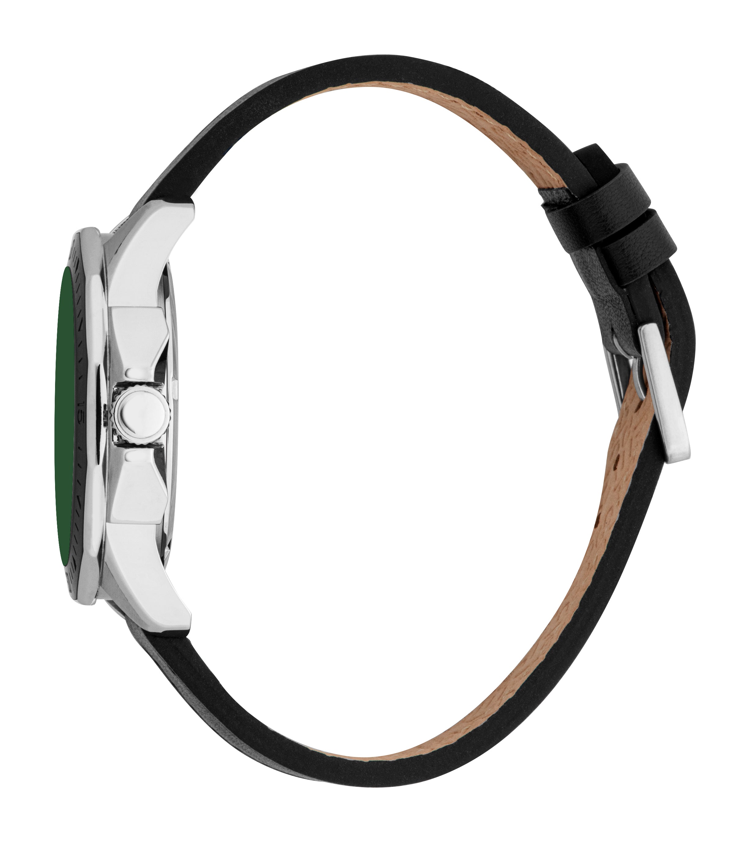 Esprit Men's Green Dial Silver-Tone & Black Leather Strap Watch | Fashion Watches | GCC | Men | Mens | Mens Watches | Watch | Watches Esprit Men's Green Dial Silver-Tone & Black Leather Strap Watch | Fashion Watches | GCC | Men | Mens | Mens Watches | Watch | Watches