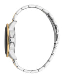 Esprit Men’s Two-Tone Stainless Steel Watch – Black Dial Date Display 10ATM