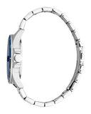 Esprit Men’s Blue Dial Watch – Stainless Steel Bracelet, Date Display, 10 ATM Water Resistant