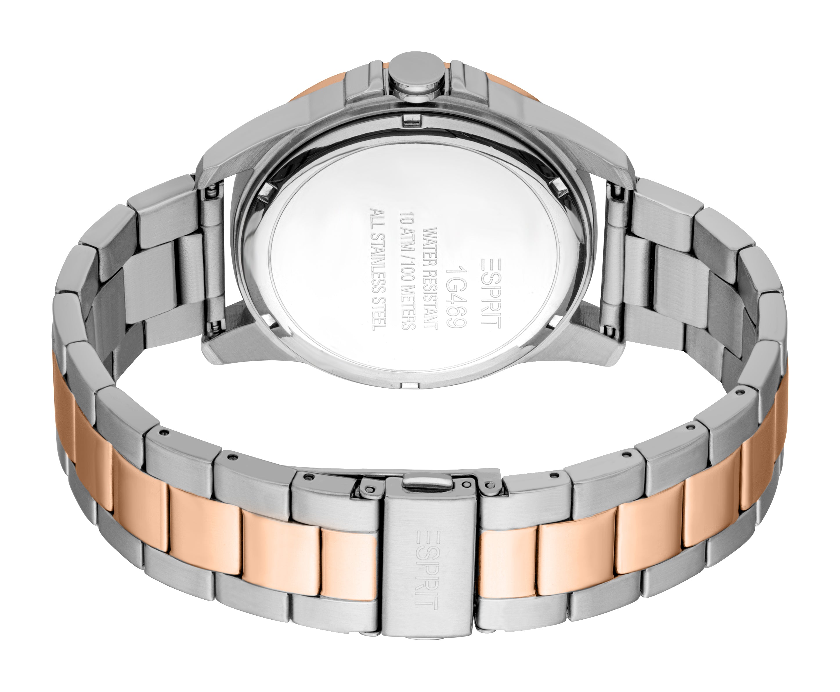 Esprit Men's Black Dial Two-Tone Diver-Inspired Watch | Fashion Watches | GCC | Men | Mens | Mens Watches | new-season-2025 | Watch | Watches Esprit Men's Black Dial Two-Tone Diver-Inspired Watch | Fashion Watches | GCC | Men | Mens | Mens Watches | new-season-2025 | Watch | Watches