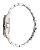 Esprit Men's Black Dial Two-Tone Diver-Inspired Watch