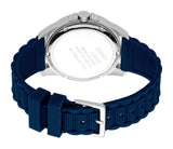 Esprit Men's Blue Dial Blue Sport Silicone Strap Watch