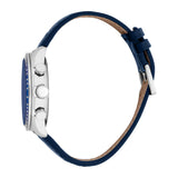 Esprit Porter Gents Chronograph blue Dial Blue Leather Strap Watch