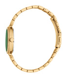 Esprit Lily Women’s Gold Watch with Green Dial and Crystal Bezel