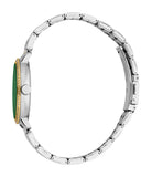 Esprit July Women’s Two-Tone Watch with Green Dial and Crystal Bezel