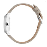 Esprit Ladies' Light Grey Dial Watch with Light Grey Leather Strap Watch