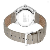 Esprit Ladies' Light Grey Dial Watch with Light Grey Leather Strap Watch