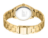 Esprit Uma S Women’s Gold-Tone Watch with Crystal Hour Markers