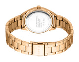 Esprit Uma Women’s Rose Gold Watch with Grey Dial and Crystal Bezel