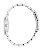Esprit Ladies Silver-Tone Stainless Steel Watch with Crystal Markers