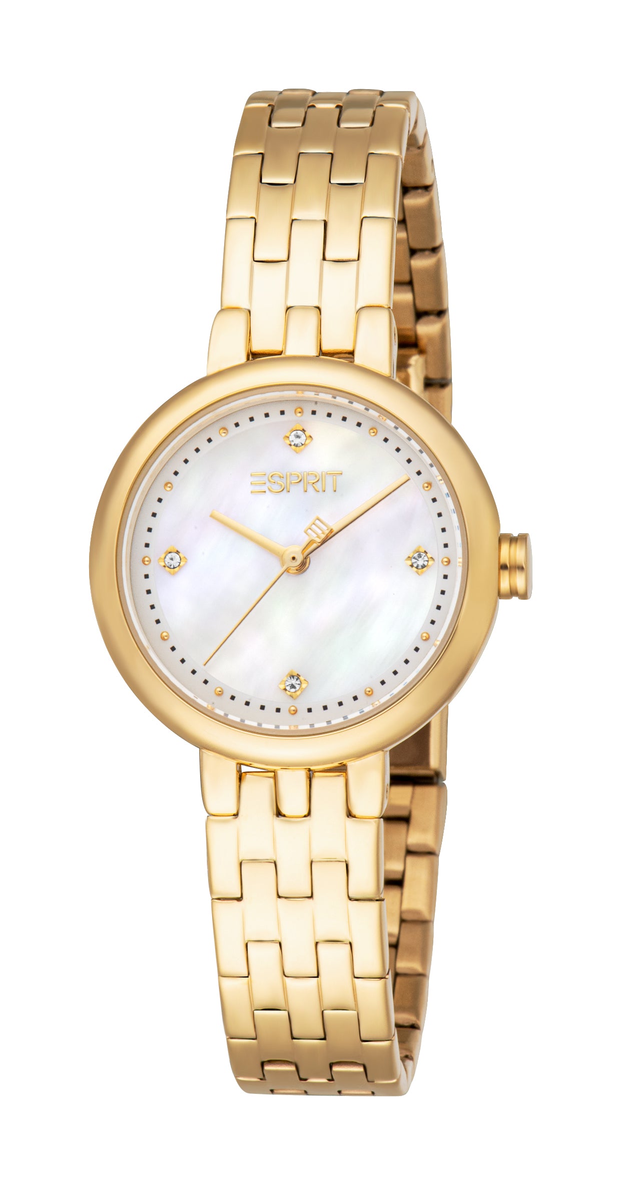 Esprit Ladies' Mother of Pearl Dial Gold-Tone Watch | Fashion Watches | GCC | Watch | Watches | Women | Womens | Womens Watches Esprit Ladies' Mother of Pearl Dial Gold-Tone Watch | Fashion Watches | GCC | Watch | Watches | Women | Womens | Womens Watches