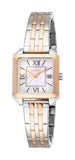 Esprit Lillian Women's Silver Dial Two-Tone Rose Gold / Silver Stainless Steel Watch