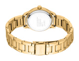 Esprit Ladies' White Dial Gold-Tone Watch