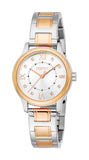 Esprit Women’s Two-Tone Stainless Steel Watch – Silver & Rose Gold 3ATM