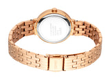 Esprit Ladies' Green Dial Rose Gold-Tone Bracelet Watch & Bracelet Set