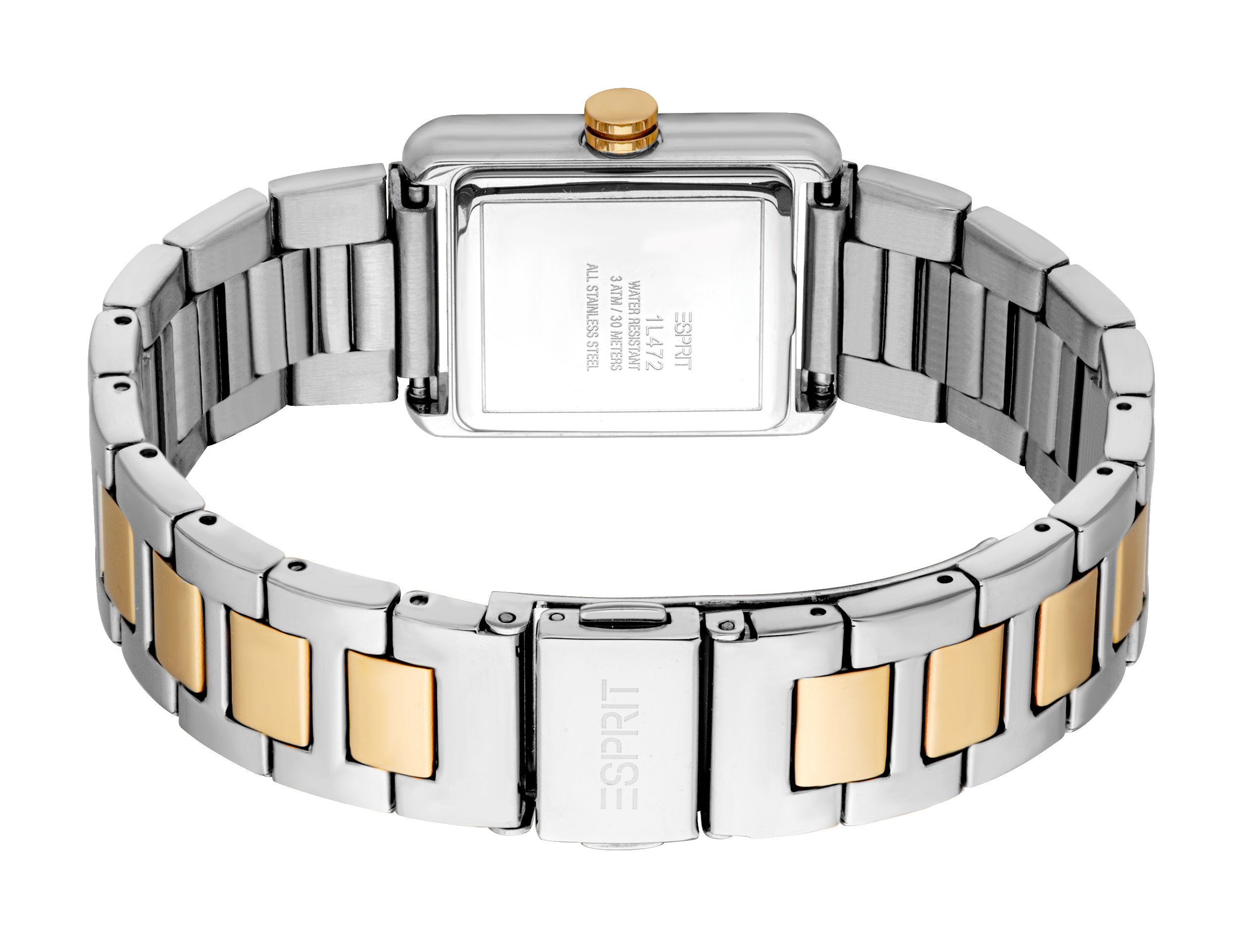 Esprit Ladies' Two-Tone Rectangular Bracelet Watch | Fashion Watches | GCC | Watch | Watches | Women | Womens | Womens Watches Esprit Ladies' Two-Tone Rectangular Bracelet Watch | Fashion Watches | GCC | Watch | Watches | Women | Womens | Womens Watches